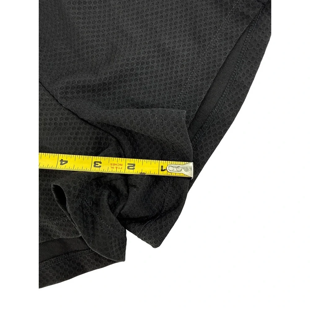 Z by Zella Girls Black Mesh Active Athletic Shorts Size M 8-10 Reflective Logo